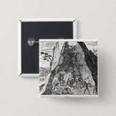 Badge Carré 5 Cm Mining', Francfort, 1602 (Devant & derrière)