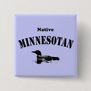 Badge Carré 5 Cm Minnesotan