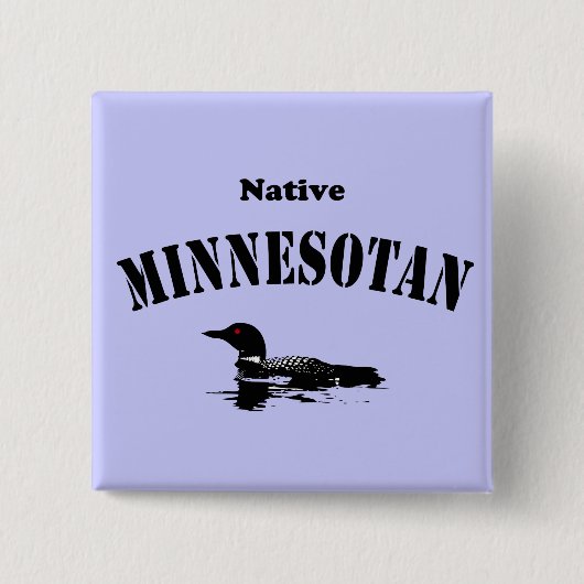 Badge Carré 5 Cm Minnesotan (Devant)