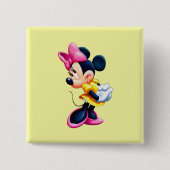 Badge Carré 5 Cm Minni Button (Devant)