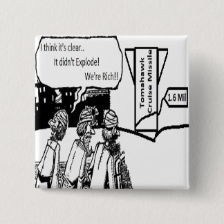 Badge Carré 5 Cm Missile de croisière de Tomahawk : 1,6 mil.