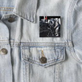 Badge Carré 5 Cm Missions d'exploration spatiale futures 5 (En situation)