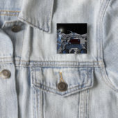 Badge Carré 5 Cm Missions d'exploration spatiale futures 7 (En situation)