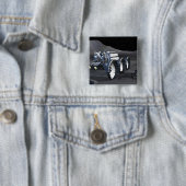 Badge Carré 5 Cm Missions d'exploration spatiale futures 8 (En situation)