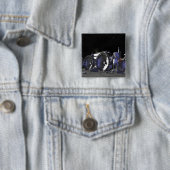 Badge Carré 5 Cm Missions d'exploration spatiale futures 9 (En situation)