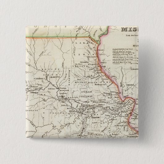 Badge Carré 5 Cm Missouri 2 (Devant)