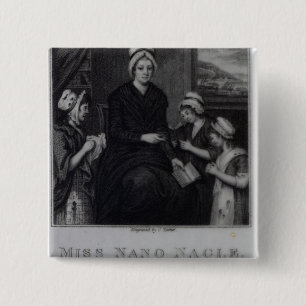 Badge Carré 5 Cm Mlle Nano Nagle, 1809