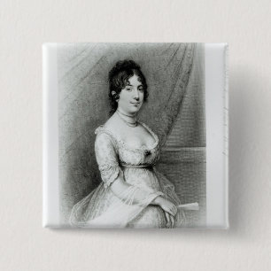 Badge Carré 5 Cm Mme James Madison, Dolley Payne, c.1804-55