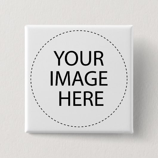 Badge Carré 5 Cm Modèle du bouton de remplissage (Devant)