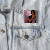 Badge Carré 5 Cm Mon ami Emily # 2 (En situation)