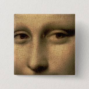 Badge Carré 5 Cm Mona Lisa, c.1503-6