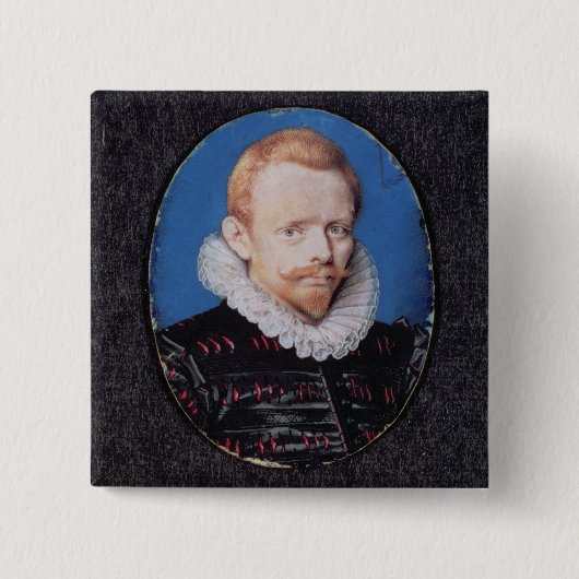 Badge Carré 5 Cm Monsieur Francis Drake (Devant)