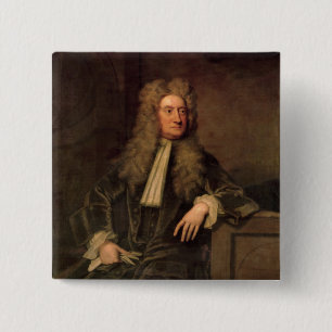 Badge Carré 5 Cm Monsieur Isaac Newton