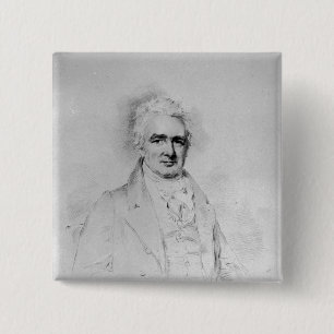 Badge Carré 5 Cm Monsieur John Thomas Stanley Bart