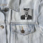 Badge Carré 5 Cm Monsieur Thomas Lipton (En situation)