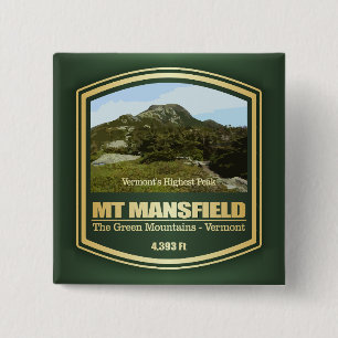 Badge Carré 5 Cm Mont Mansfield (PF)