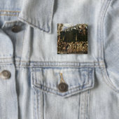 Badge Carré 5 Cm Montezuma (En situation)