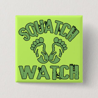 Badge Carré 5 Cm Montre de Squatch