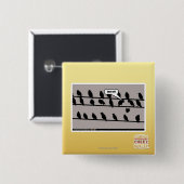 Badge Carré 5 Cm Montrez ! (Devant & derrière)