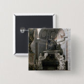 Badge Carré 5 Cm Monument à VIII urbain (Devant & derrière)