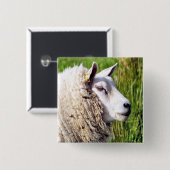 BADGE CARRÉ 5 CM MOQUETTE (Devant & derrière)