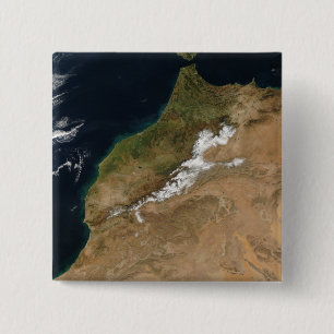 Badge Carré 5 Cm Morocco