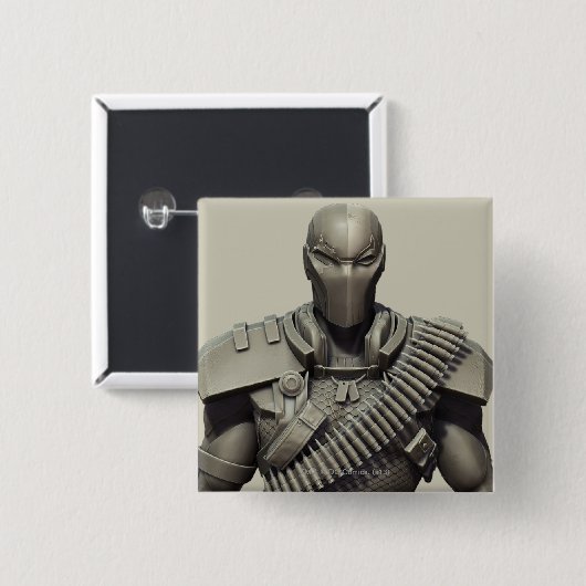 Badge Carré 5 Cm Mort (Devant & derrière)