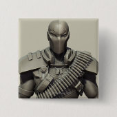 Badge Carré 5 Cm Mort (Devant)