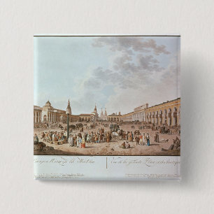 Badge Carré 5 Cm Moscou