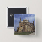 Badge Carré 5 Cm Mosquée Mohammed Ali à la Citadelle du Caire, 2 (Devant & derrière)