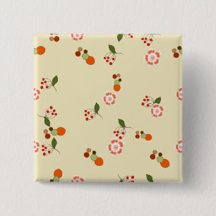 Badge Carré 5 Cm Motif Abstrait moderne