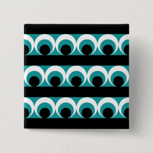 Badge Carré 5 Cm Motif géométrique