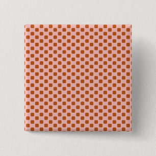 BADGE CARRÉ 5 CM MOTIF TILES ABSTRAIT.