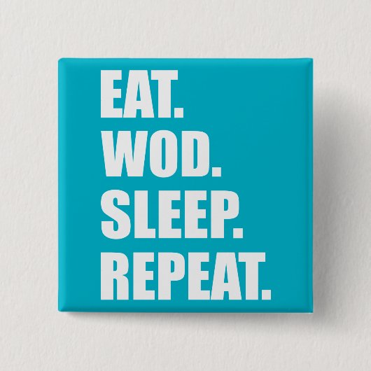 Badge Carré 5 Cm Motivation WOD (Devant)