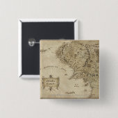 BADGE CARRÉ 5 CM MOYEN EARTH™ (Devant & derrière)