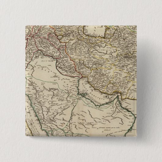 Badge Carré 5 Cm Moyen-Orient 2 (Devant)