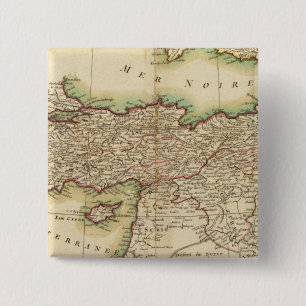 Badge Carré 5 Cm Moyen-Orient 3