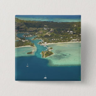 Badge Carré 5 Cm Musket Cove Island Resort, Malolo Lailai Island