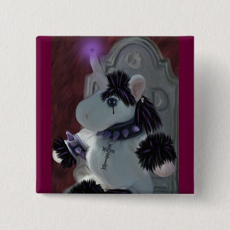 Badge Carré 5 Cm Mystique de Goth