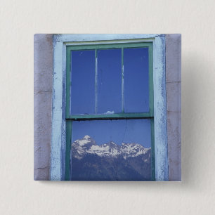 Badge Carré 5 Cm N.A., États-Unis, Wyoming, Grand Teton National Pa