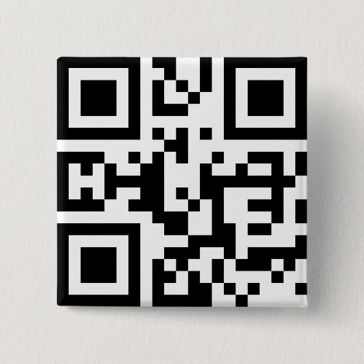 Badge Carré 5 Cm N° Y — Code QR (Devant)