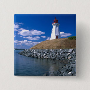 Badge Carré 5 Cm NA, Canada, Nouveau-Brunswick, île Campobello. 5