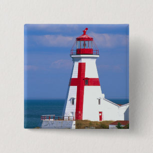 Badge Carré 5 Cm NA, Canada, Nouveau-Brunswick, île Campobello. 7