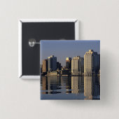 Badge Carré 5 Cm NA, Canada, Nouvelle-Écosse, Halifax. Halifax (Devant & derrière)