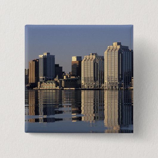 Badge Carré 5 Cm NA, Canada, Nouvelle-Écosse, Halifax. Halifax (Devant)