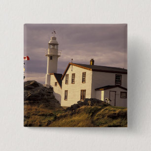 Badge Carré 5 Cm NA, Canada, Terre-Neuve, Lobster Cove. Homard