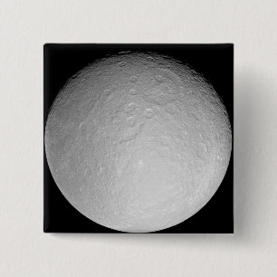 Badge Carré 5 Cm Nandou glacial de la lune de Saturn