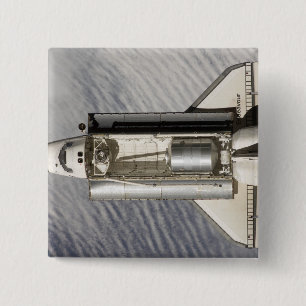 Badge Carré 5 Cm Navette spatiale Endeavour 9