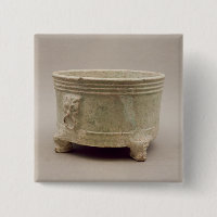 Navire de trépied de poterie de terre