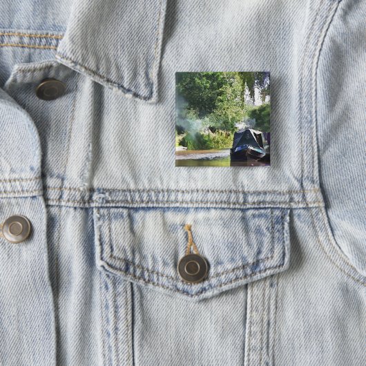 BADGE CARRÉ 5 CM NAVIRES (En situation)